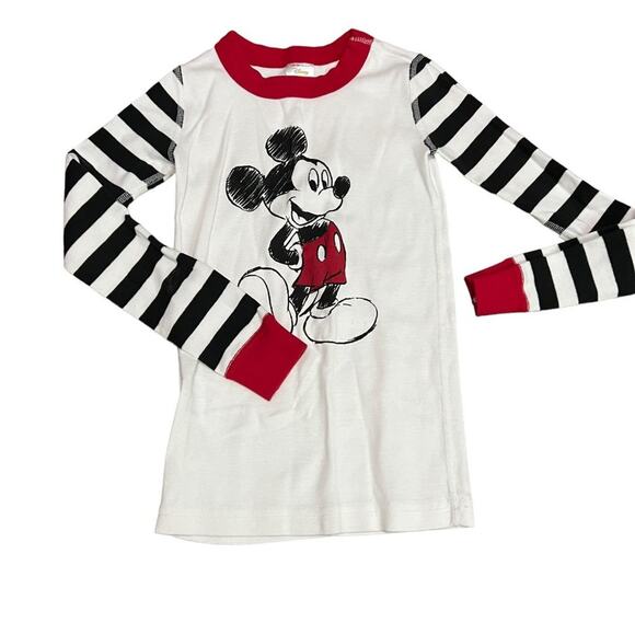 Hanna Andersson Disney Mickey Mouse 2 Piece Pajama Sleep Set Size 120 / 6-7 - Picture 2 of 7